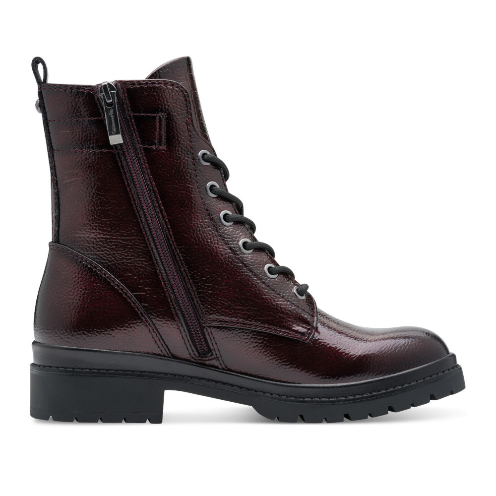 detail Dámská kotníková obuv TAMARIS 25236-43-568 červená W5