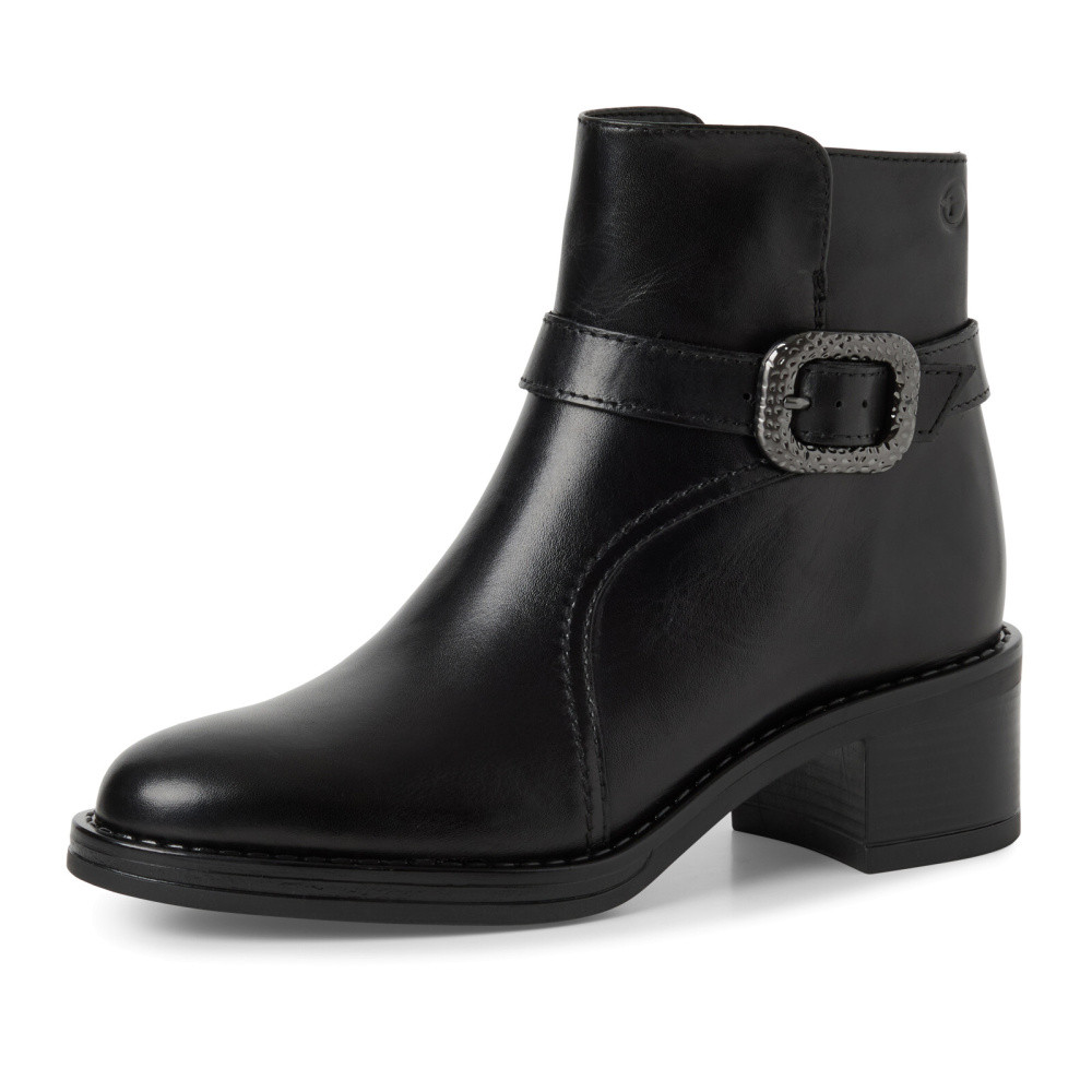 detail Dámská kotníková obuv TAMARIS 25304-45-003 černá W5