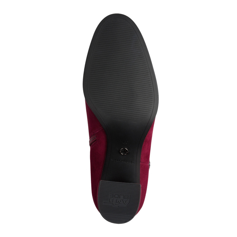 detail Dámská kotníková obuv TAMARIS 25336-43-500 červená W5