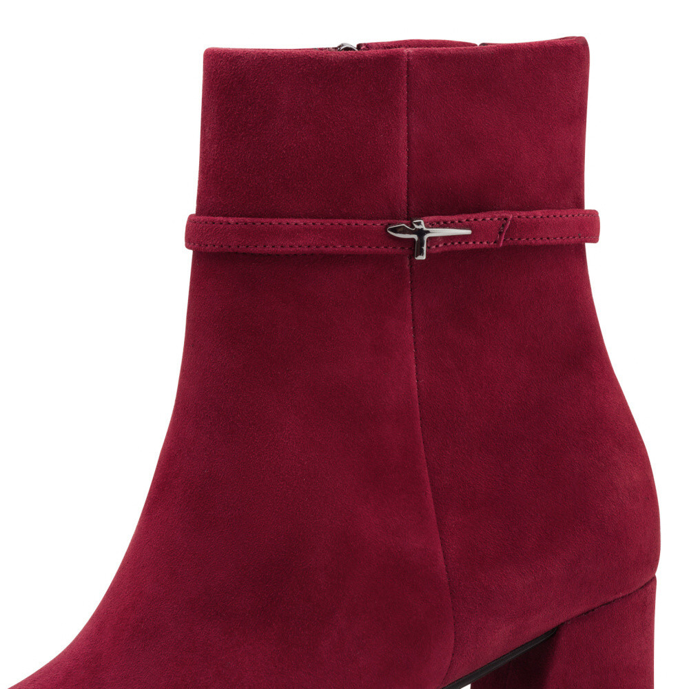 detail Dámská kotníková obuv TAMARIS 25336-43-500 červená W5