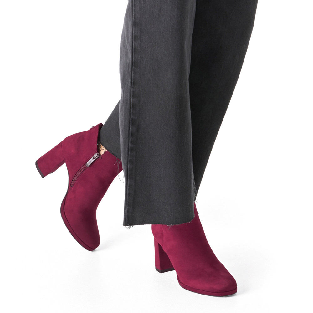 detail Dámská kotníková obuv TAMARIS 25362-45-500 červená W5