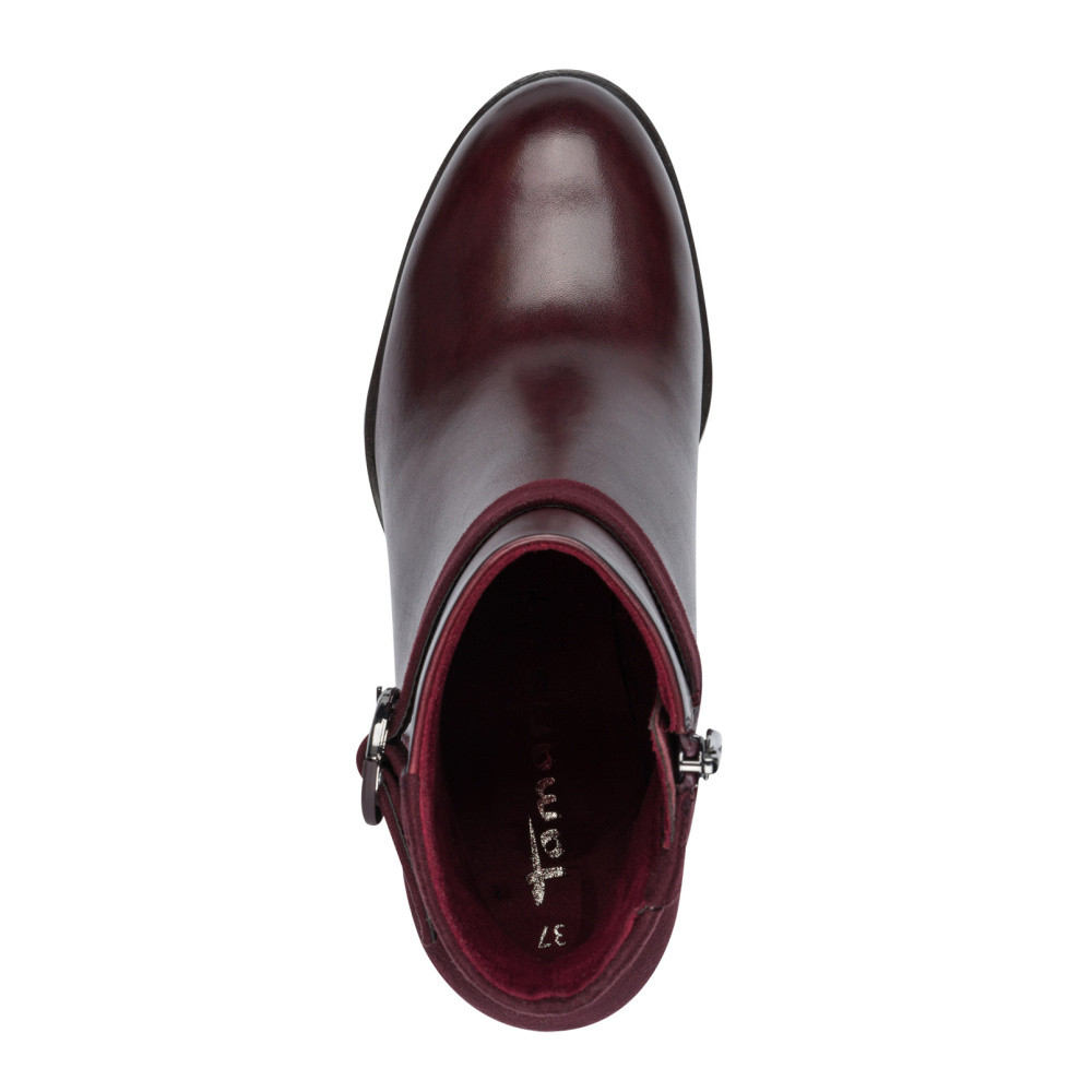 detail Dámská kotníková obuv TAMARIS 25363-45-537 červená W5