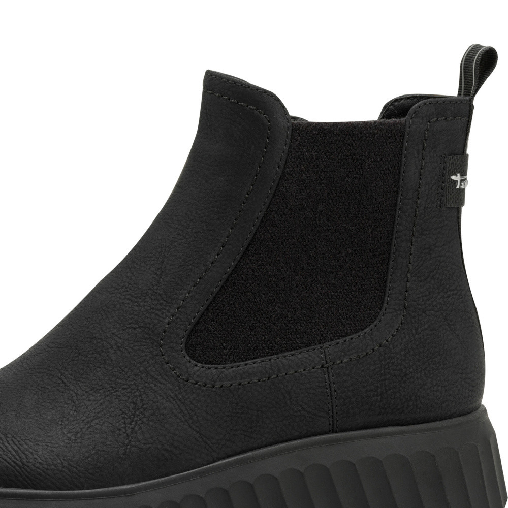 detail Dámská kotníková obuv TAMARIS 25420-45-001 černá W5