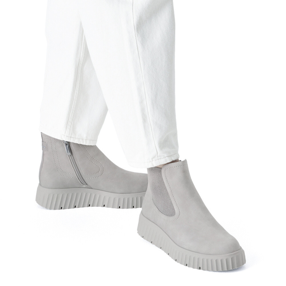 detail Dámská kotníková obuv TAMARIS 25420-45-204 šedá W5