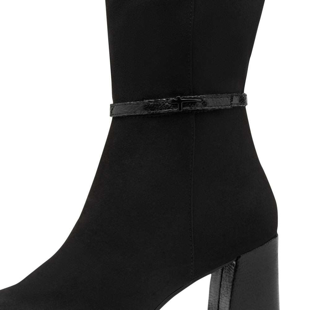 detail Dámské kozačky TAMARIS 25513-45-098 černá W5