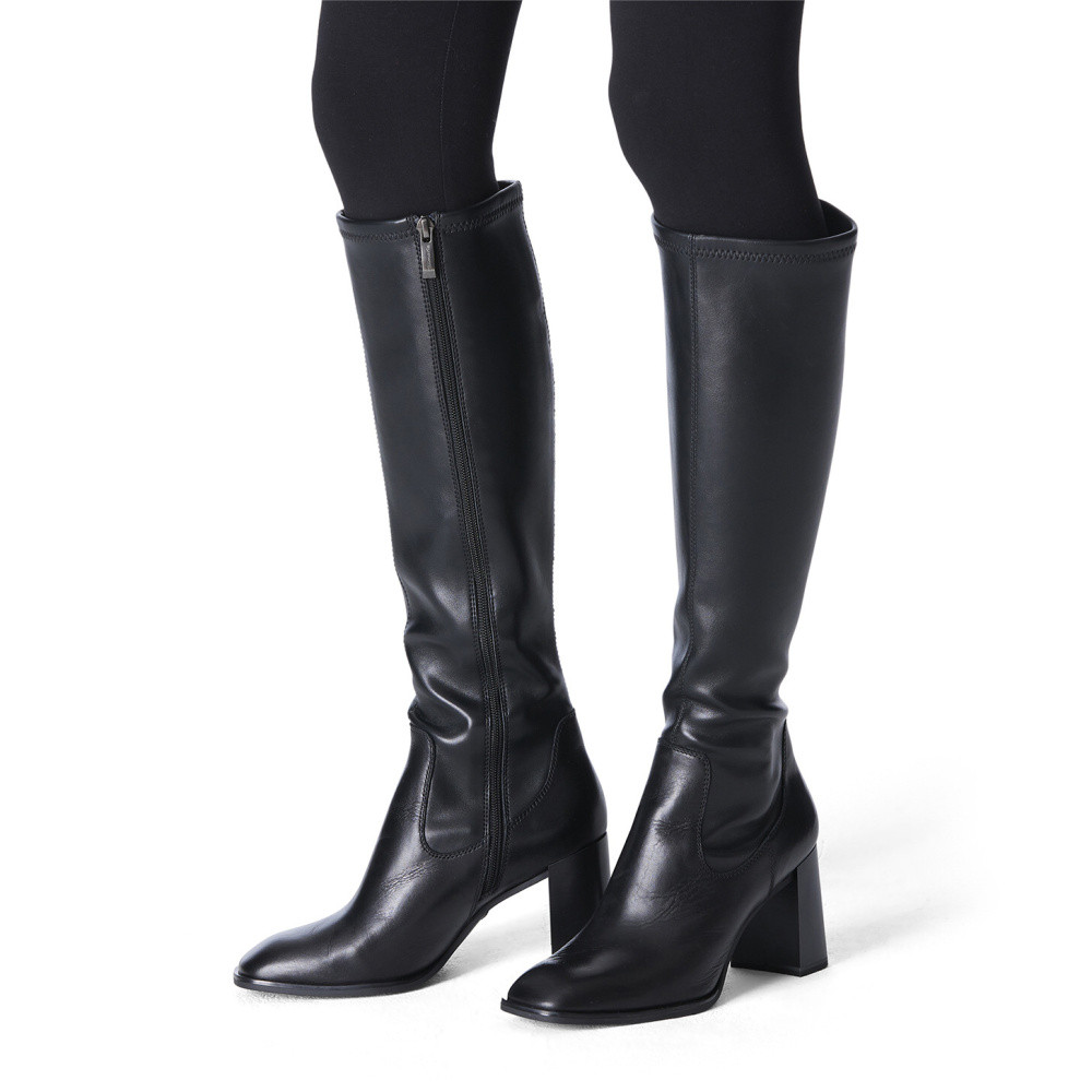detail Dámské kozačky TAMARIS 1-25517-41   BLACK 001   H/W5
