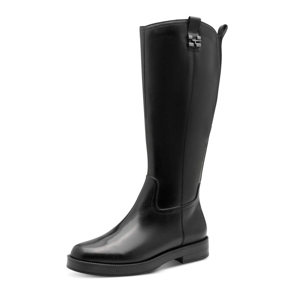 detail Dámské kozačky TAMARIS 1-25522-45   BLACK 001   H/W5