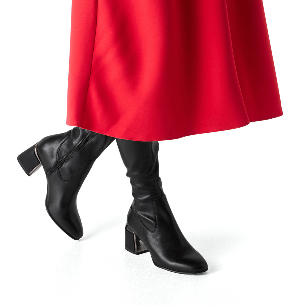 detail Dámské kozačky TAMARIS 25527-45-001 černá W5