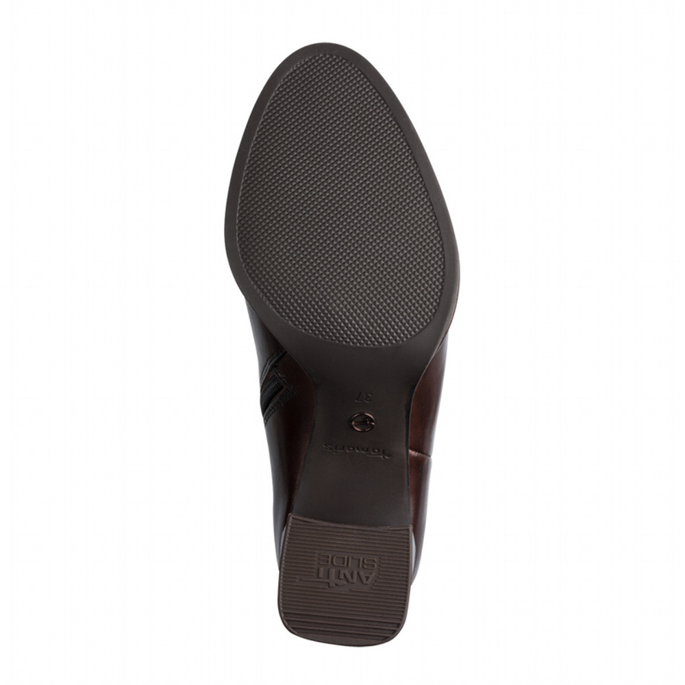 detail Dámské kozačky TAMARIS 25530-45-342 hnědá W5