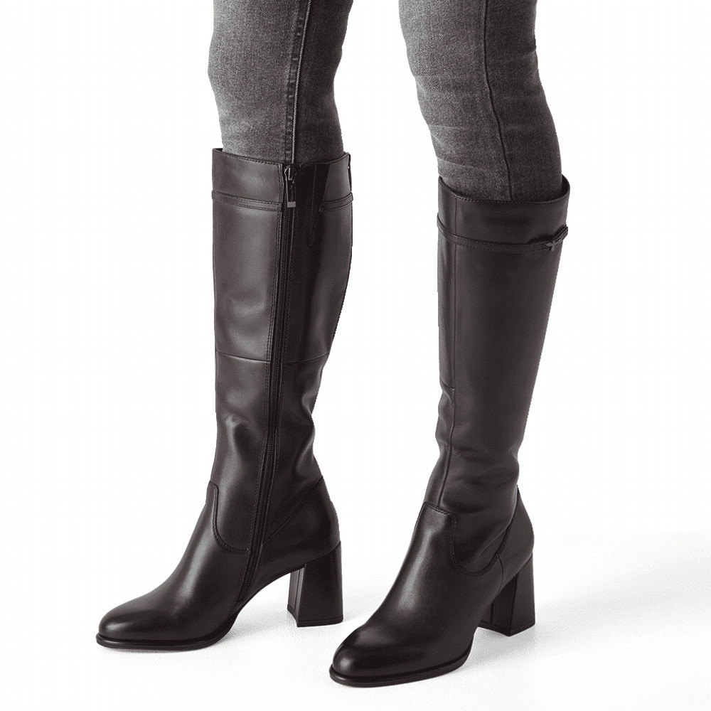 detail Dámské kozačky TAMARIS 25530-45-342 hnědá W5