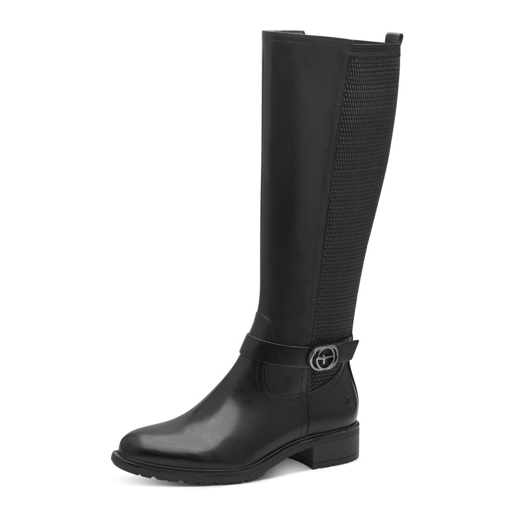 detail Dámské kozačky TAMARIS 25619-45-001 černá W5