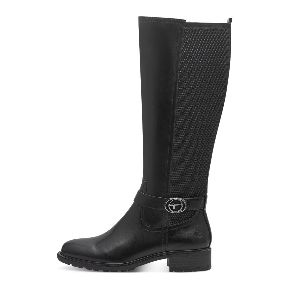 detail Dámské kozačky TAMARIS 25619-45-001 černá W5