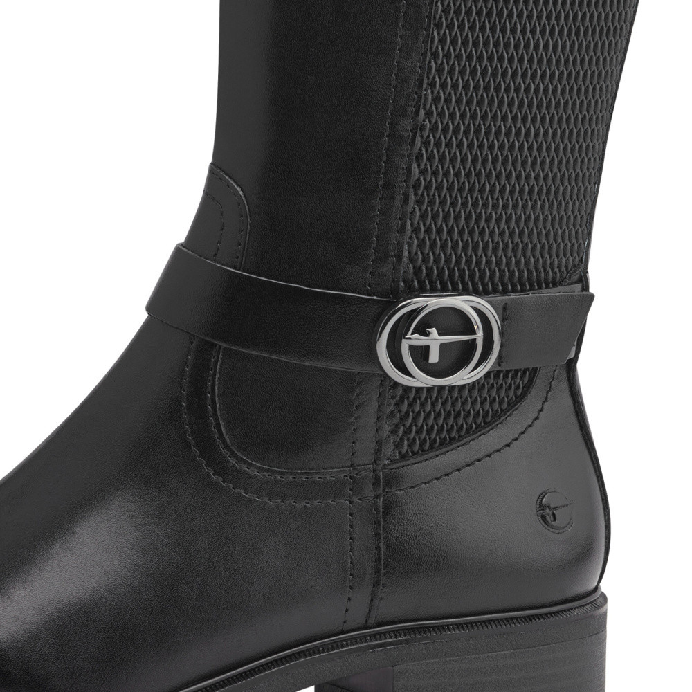 detail Dámské kozačky TAMARIS 25619-45-001 černá W5