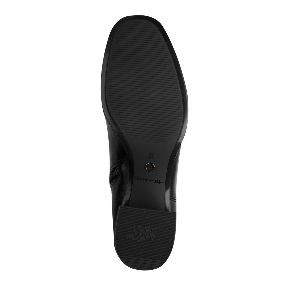 detail Dámské kozačky TAMARIS 1-25624-45   BLACK LEATHER 003   H/W5