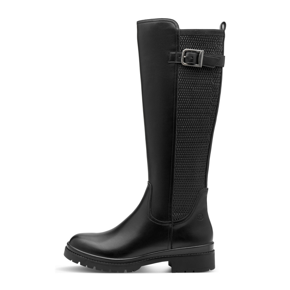 detail Dámské kozačky TAMARIS 25625-45-001 černá W5