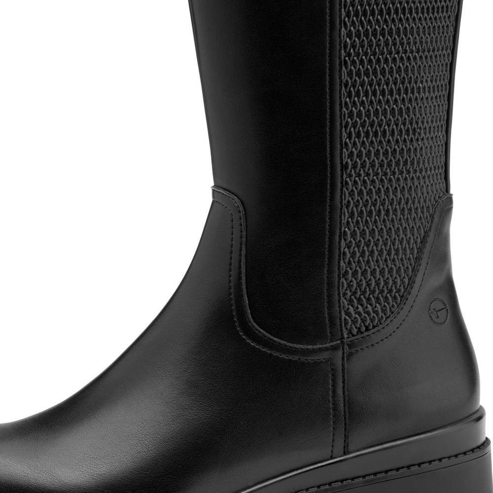 detail Dámské kozačky TAMARIS 25625-45-001 černá W5