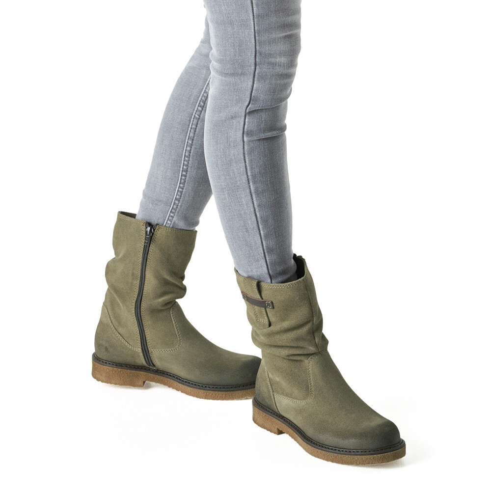 detail Dámská kotníková obuv TAMARIS 25810-45-771 zelená W5