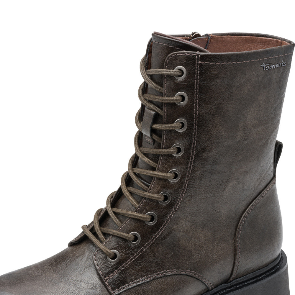 detail Dámská kotníková obuv TAMARIS 25908-41-314 hnědá W5