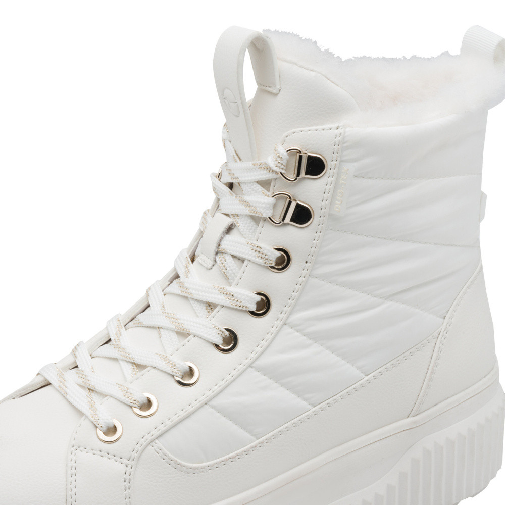 detail Dámská kotníková obuv TAMARIS 26277-45-100 bílá W5