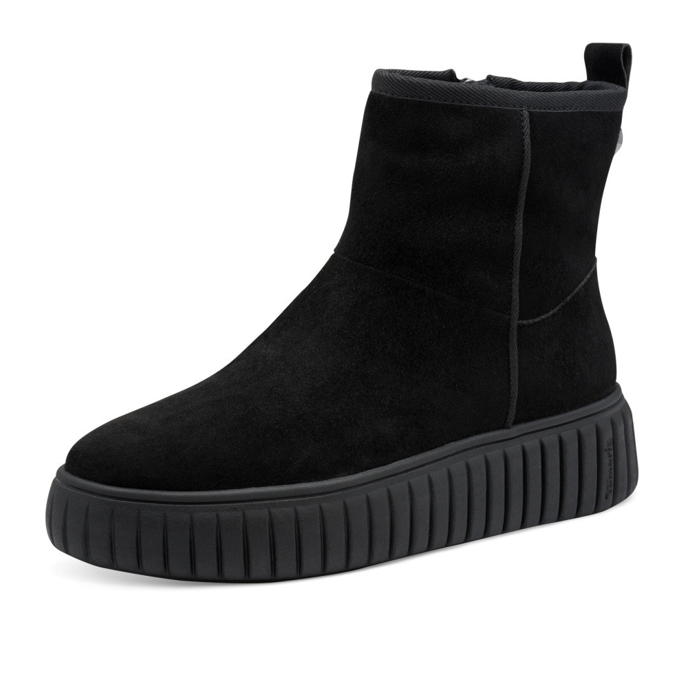 detail Dámská kotníková obuv TAMARIS 26461-45-001 černá W5