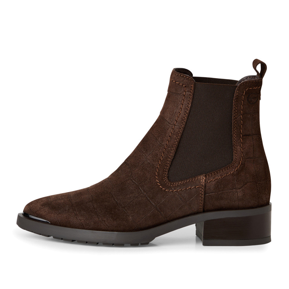 detail Dámská kotníková obuv TAMARIS 25322-45-338 hnědá W5