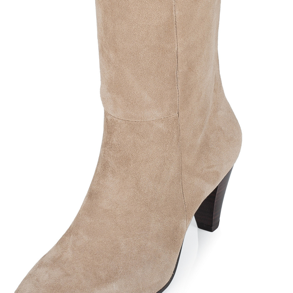 detail Dámské kozačky TAMARIS 25384-45-435 béžová W5