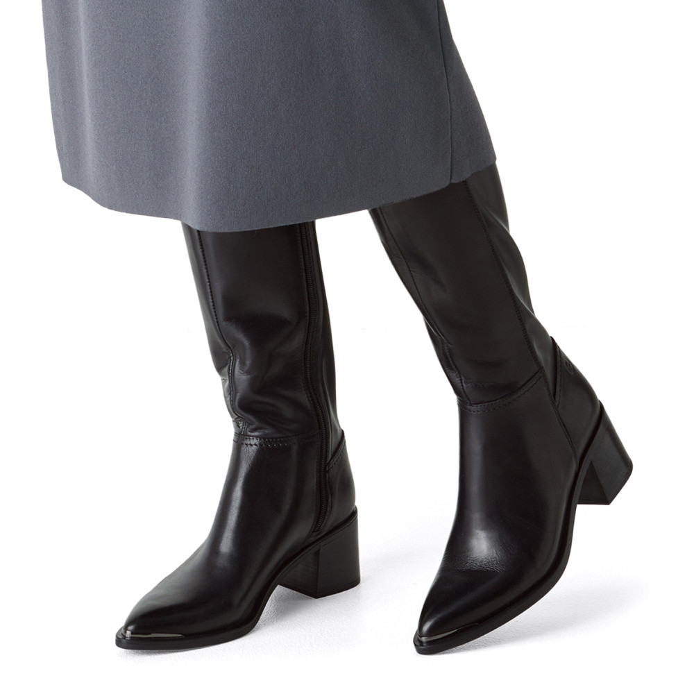 detail Dámské kozačky TAMARIS 25540-45-001 černá W5