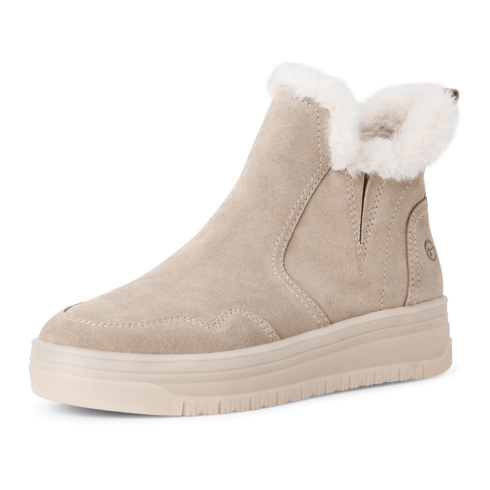 detail Dámská kotníková obuv TAMARIS 26425-45-400 béžová W5