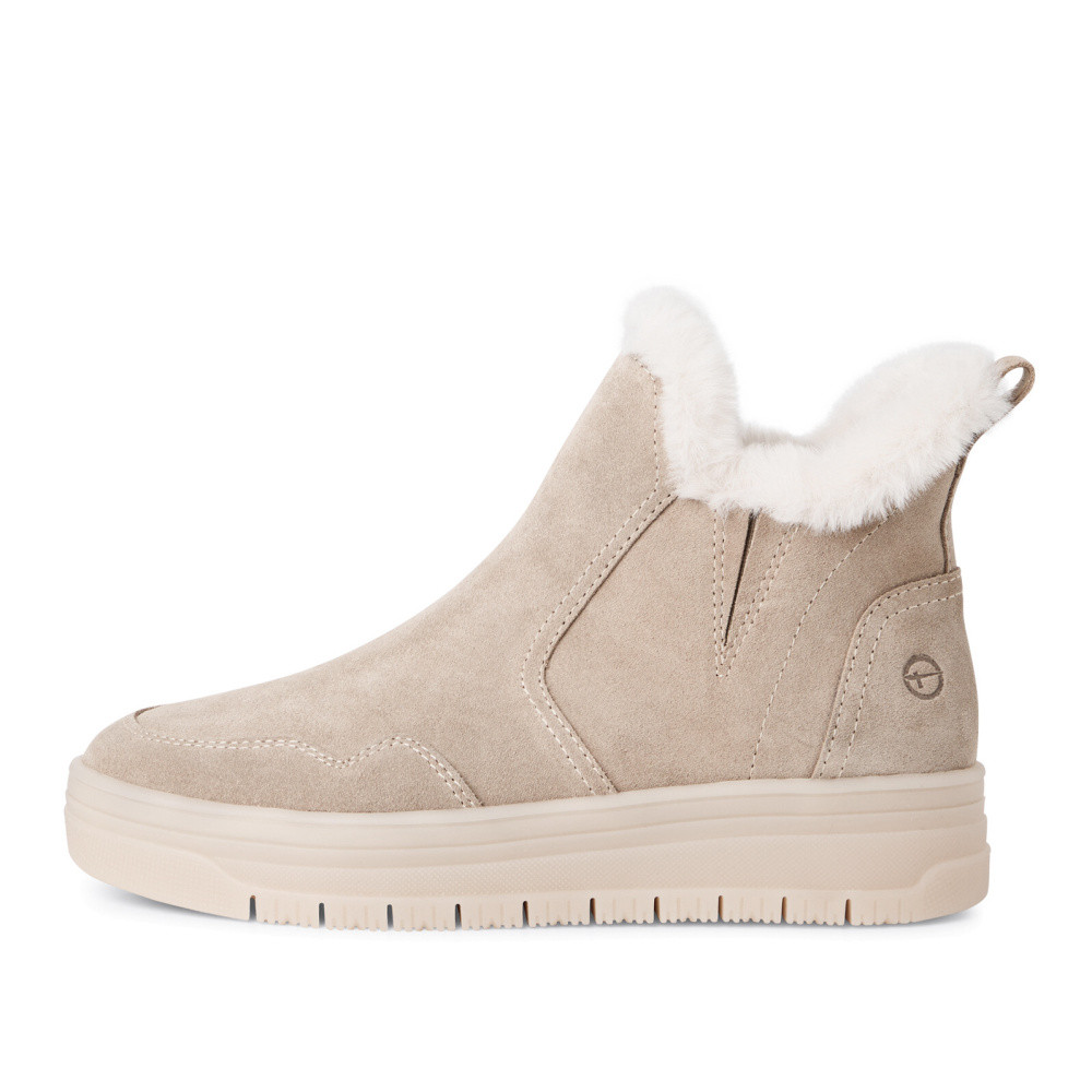 detail Dámská kotníková obuv TAMARIS 26425-45-400 béžová W5