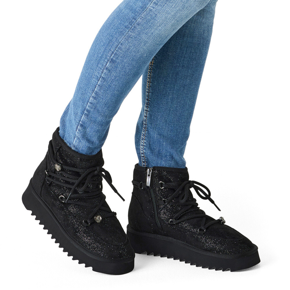 detail Dámská kotníková obuv TAMARIS 26475-45-043 černá W5