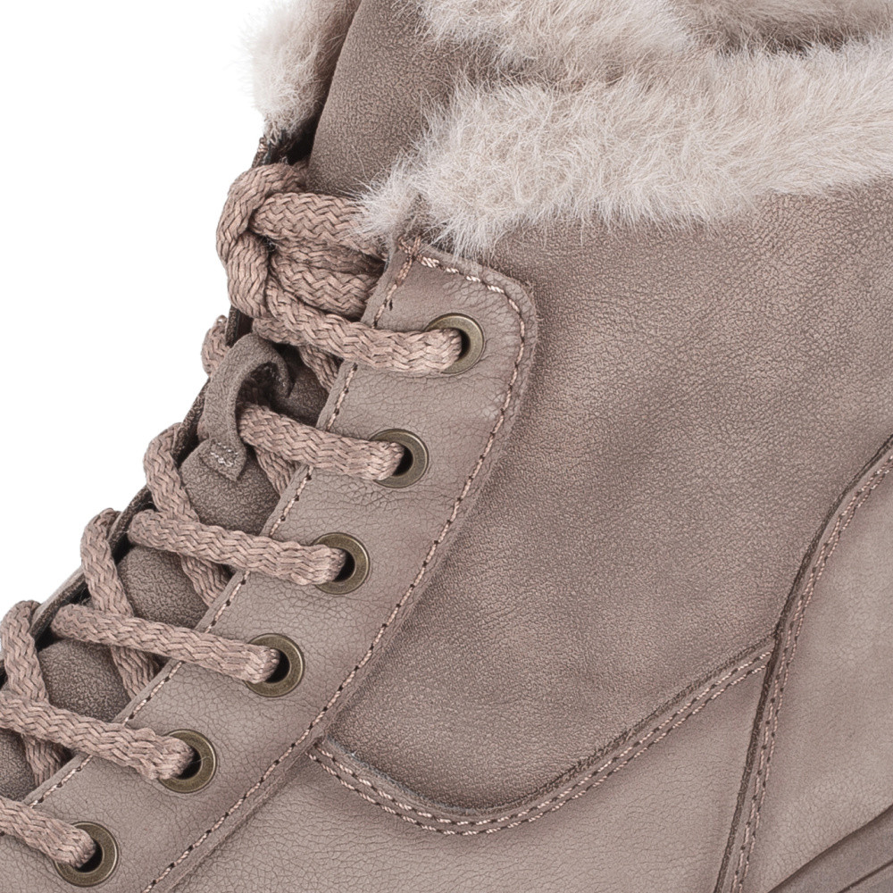 detail Dámská kotníková obuv TAMARIS 26917-45-341 béžová W5