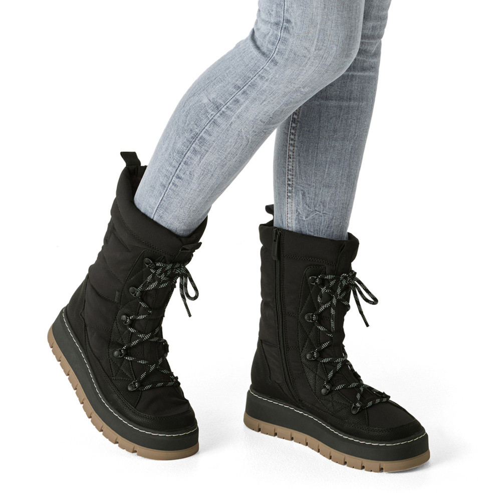 detail Dámská kotníková obuv TAMARIS 26923-45-001 černá W5