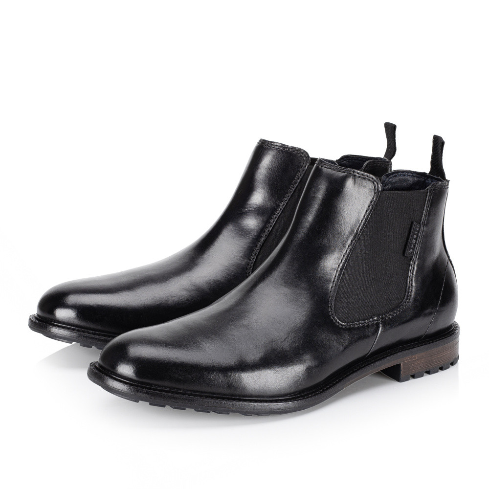 detail Pánská kotníková obuv BUGATTI 311-A0A32-1000-1000 černá W5