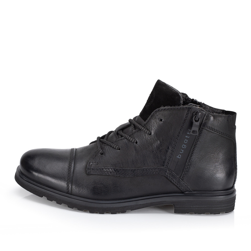detail Pánská kotníková obuv BUGATTI 321-A0U3L-3200-1000 černá W5