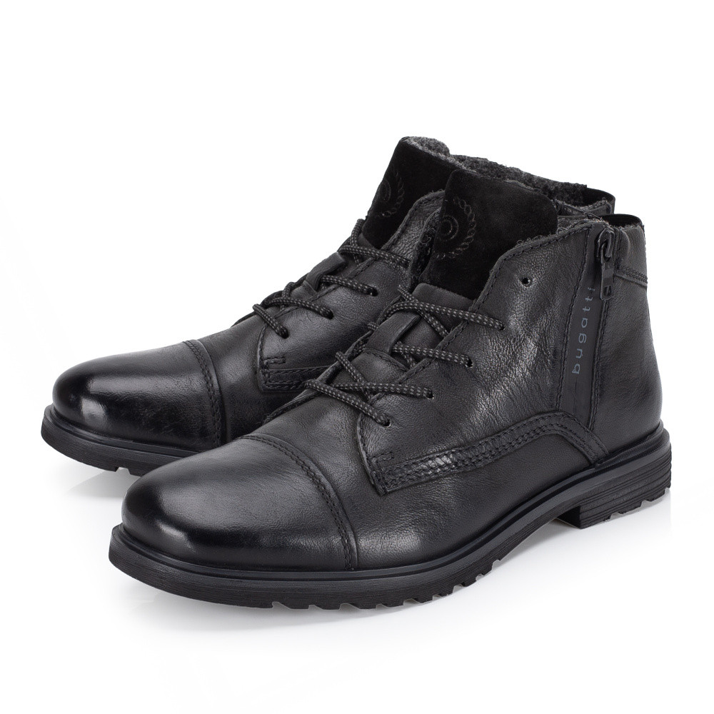 detail Pánská kotníková obuv BUGATTI 321-A0U3L-3200-1000 černá W5