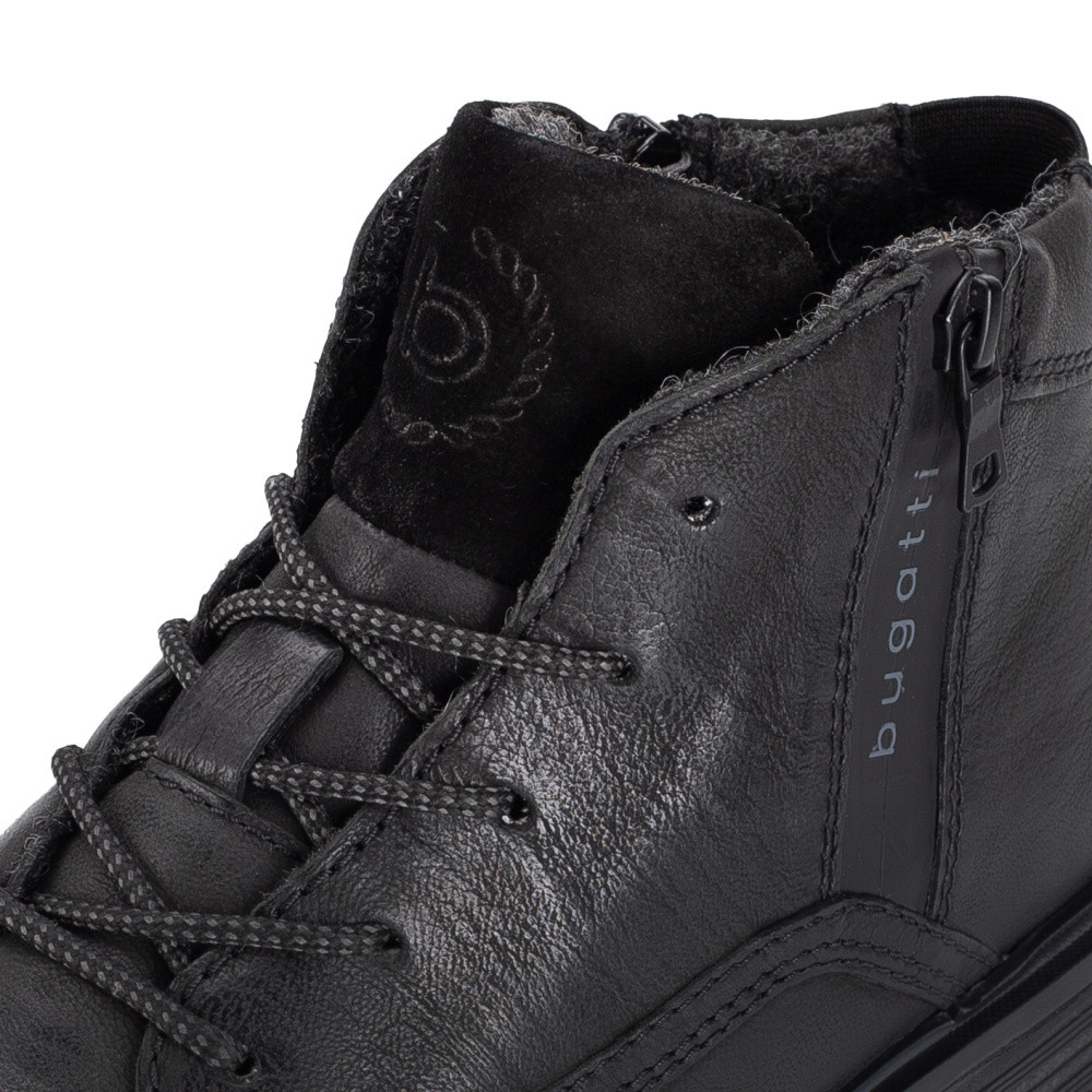 detail Pánská kotníková obuv BUGATTI 321-A0U3L-3200-1000 černá W5