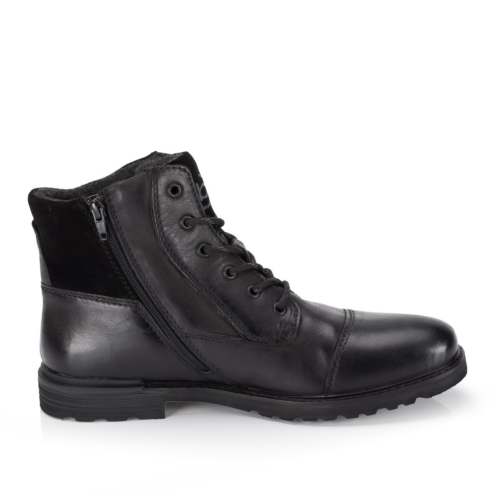 detail Pánská kotníková obuv BUGATTI 321-A0U3W-3200-1000 černá W5