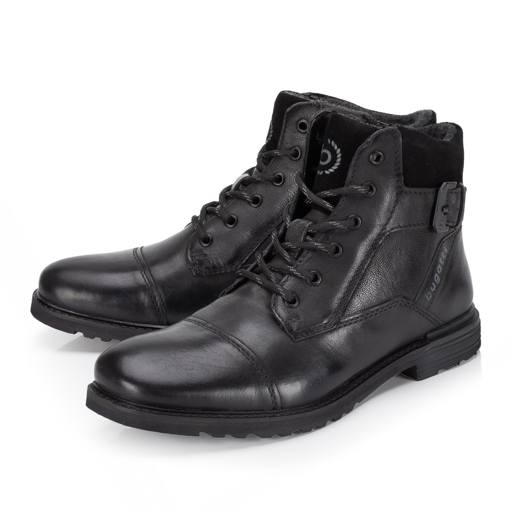 detail Pánská kotníková obuv BUGATTI 321-A0U3W-3200-1000 černá W5