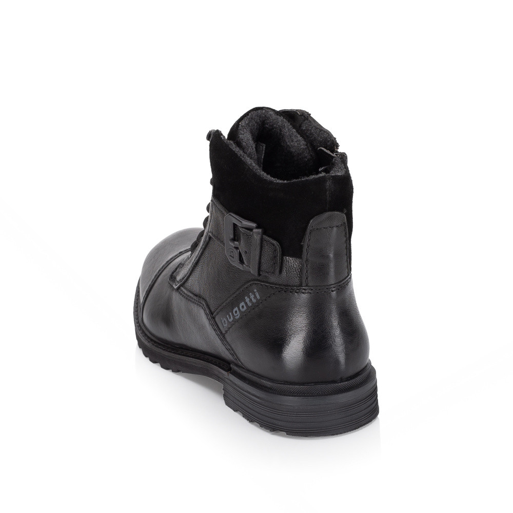 detail Pánská kotníková obuv BUGATTI 321-A0U3W-3200-1000 černá W5
