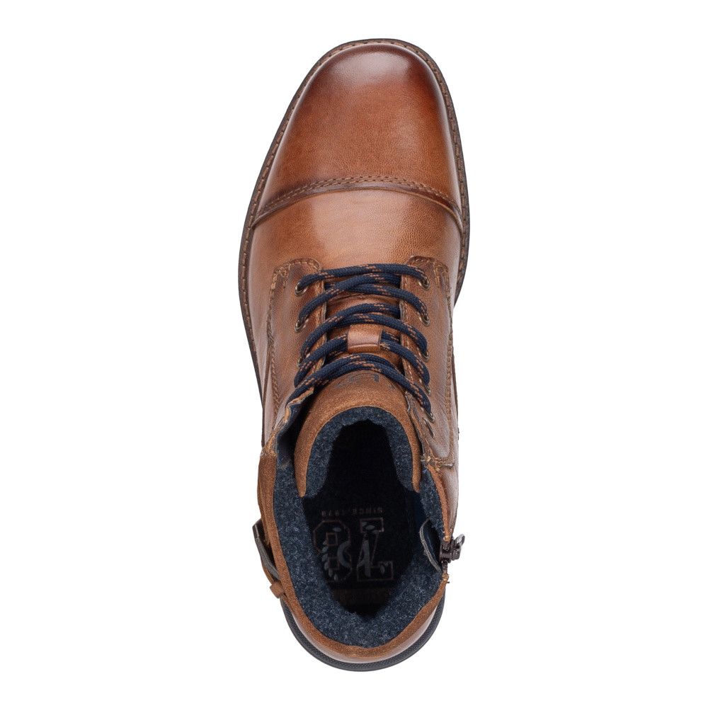 detail Pánská kotníková obuv BUGATTI 321-A0U3W-3200-6300 hnědá W5