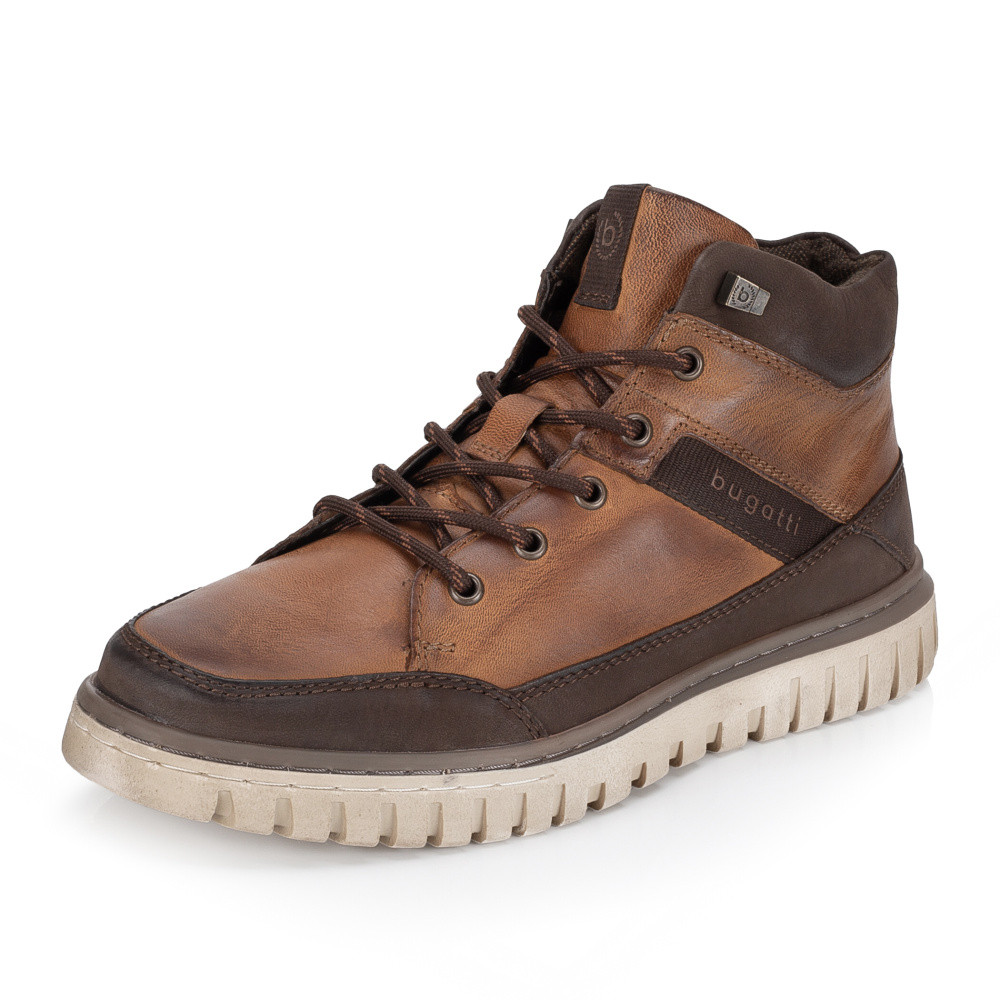 detail Pánská kotníková obuv BUGATTI 321-ATG33-3235-6361 hnědá W5