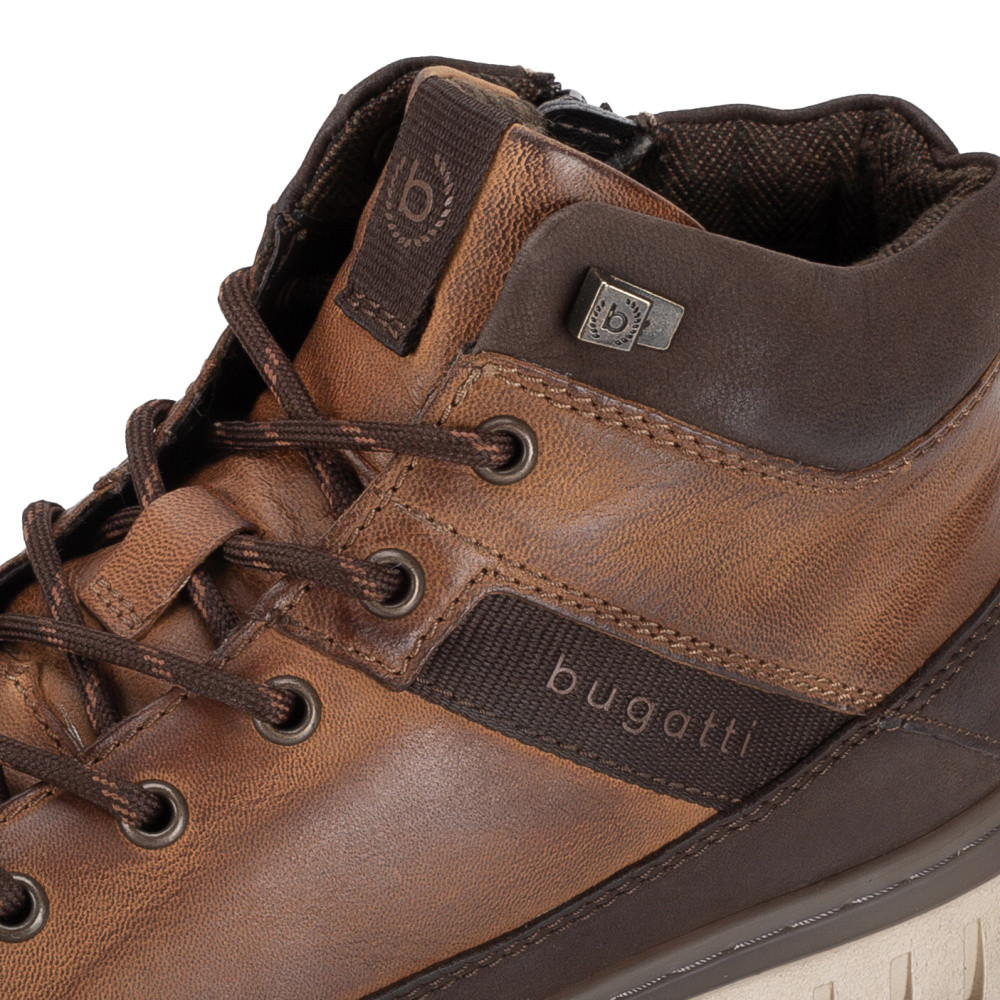 detail Pánská kotníková obuv BUGATTI 321-ATG33-3235-6361 hnědá W5