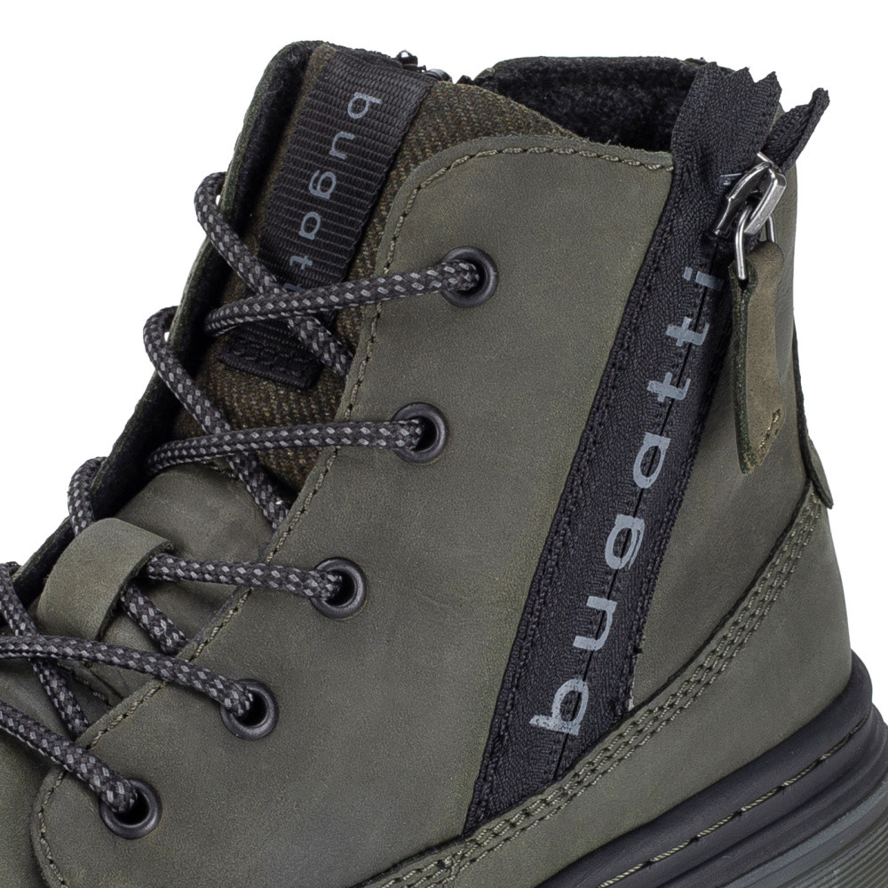 detail Pánská kotníková obuv BUGATTI 321-AUC30-1200-7100 zelená W5