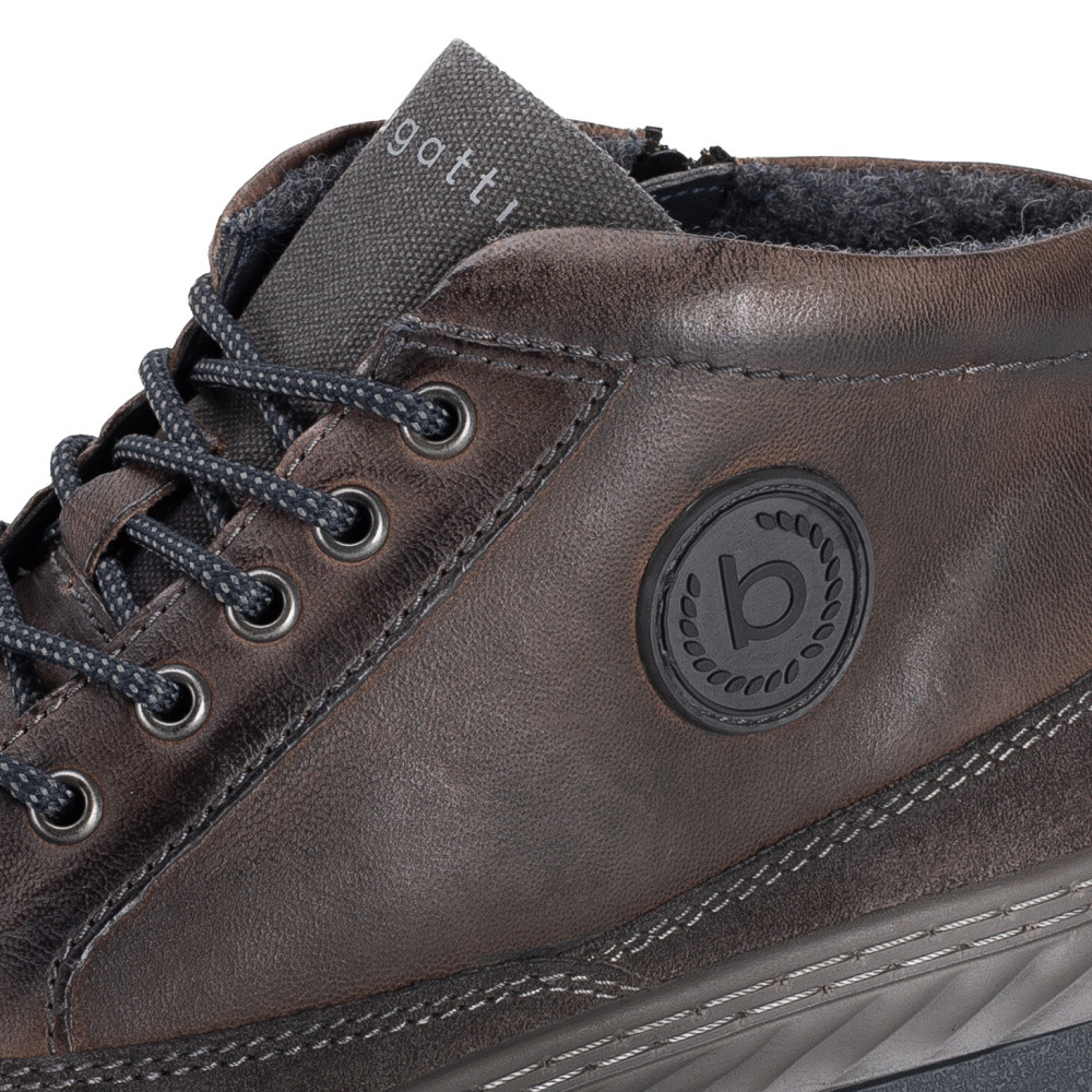 detail Pánská kotníková obuv BUGATTI 325-79438-3500-1100 šedá W5