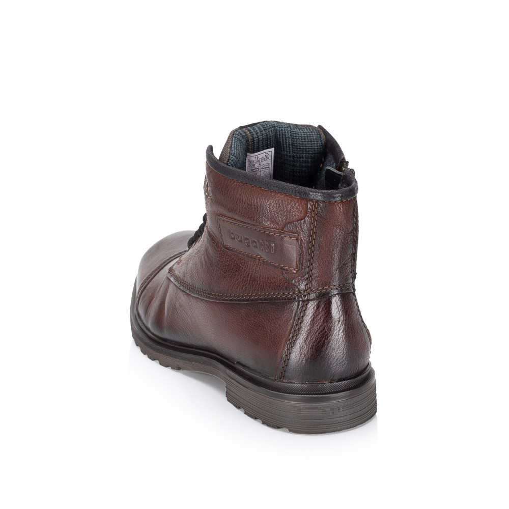 detail Pánská kotníková obuv BUGATTI 325-A0U3T-3500-6100 hnědá W5