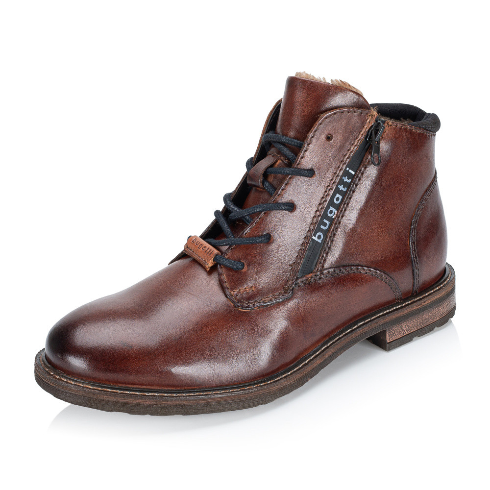 detail Pánská kotníková obuv BUGATTI 311-AOV50-1000-6300 hnědá W5