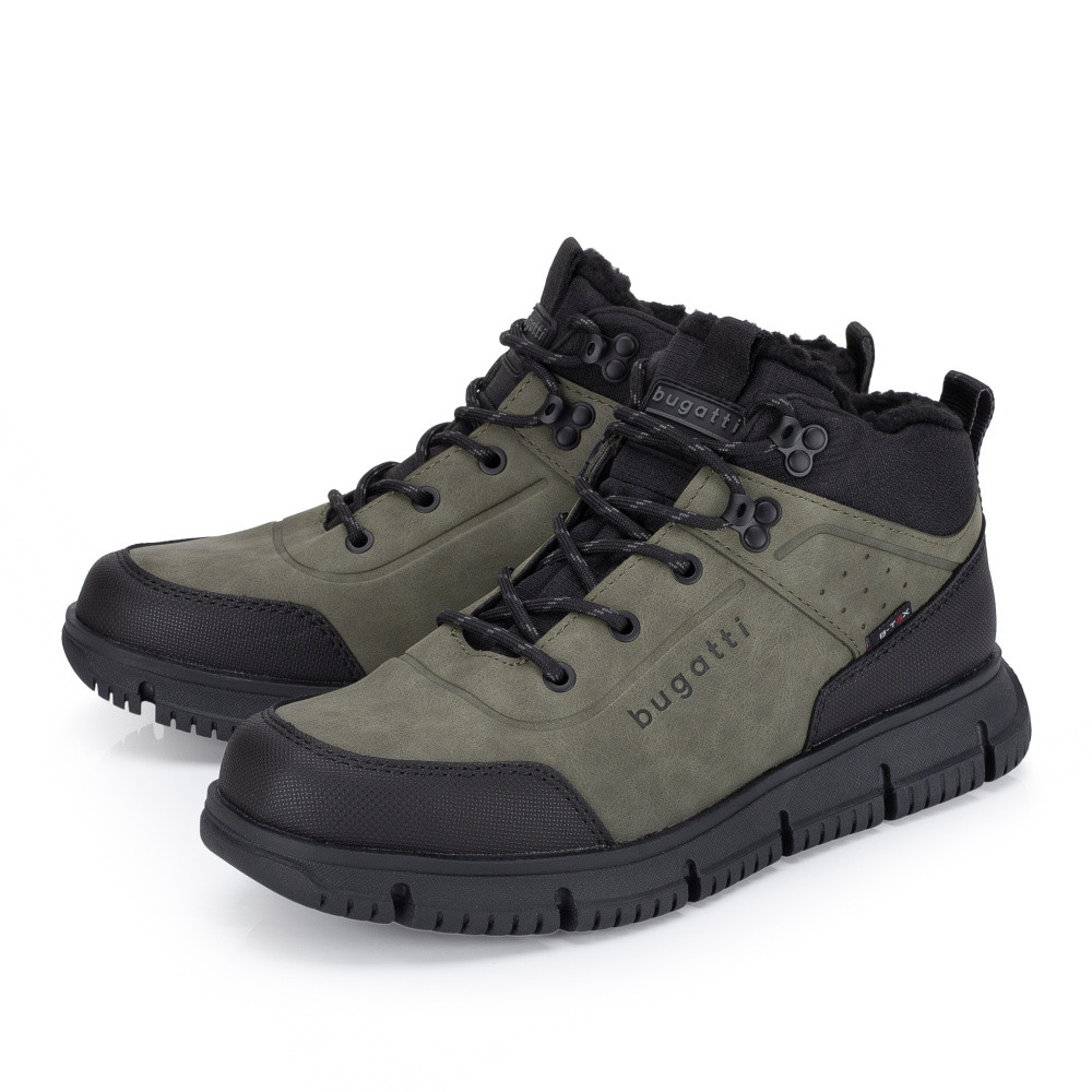 detail Pánská kotníková obuv BUGATTI 341-AC250-5055-7110 zelená W5