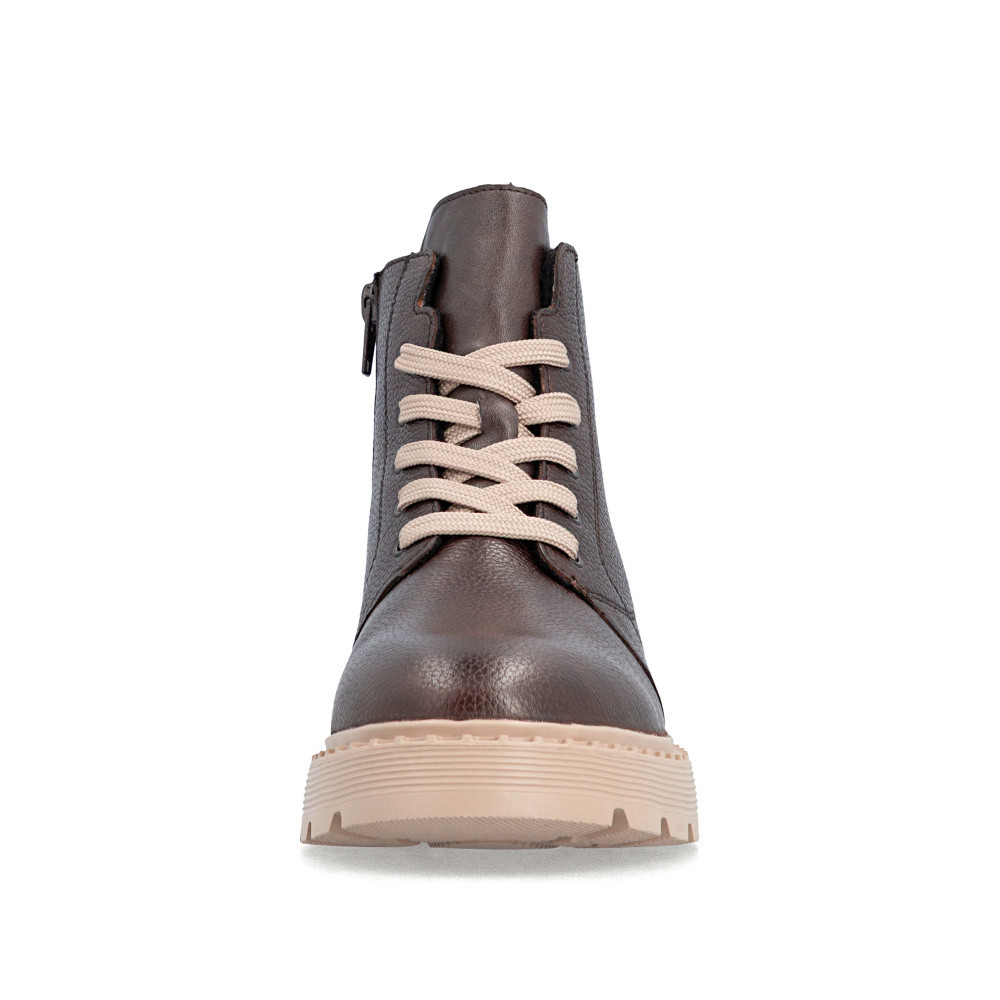 detail Dámská kotníková obuv RIEKER 70405-25   BROWN   H/W6