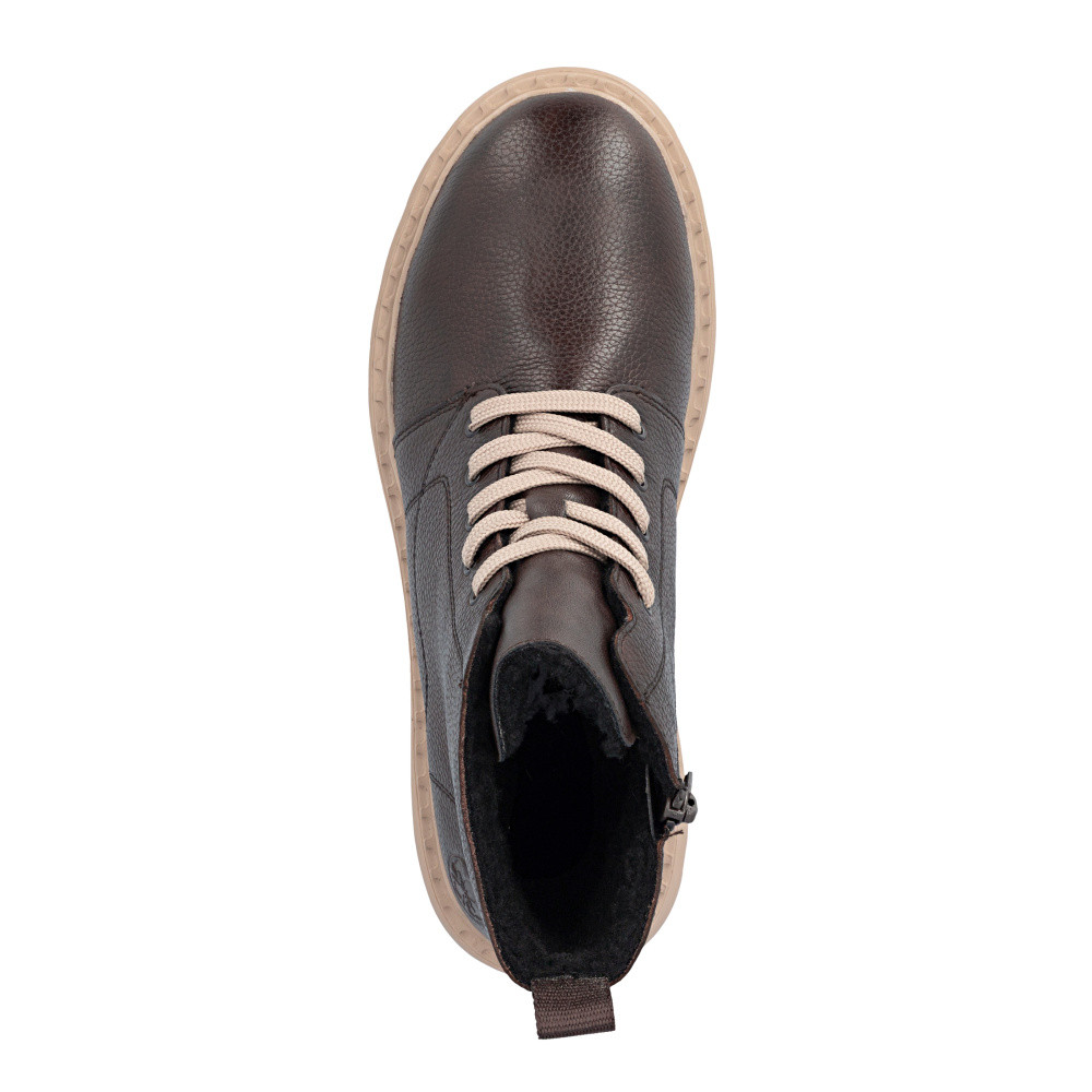 detail Dámská kotníková obuv RIEKER 70405-25   BROWN   H/W6