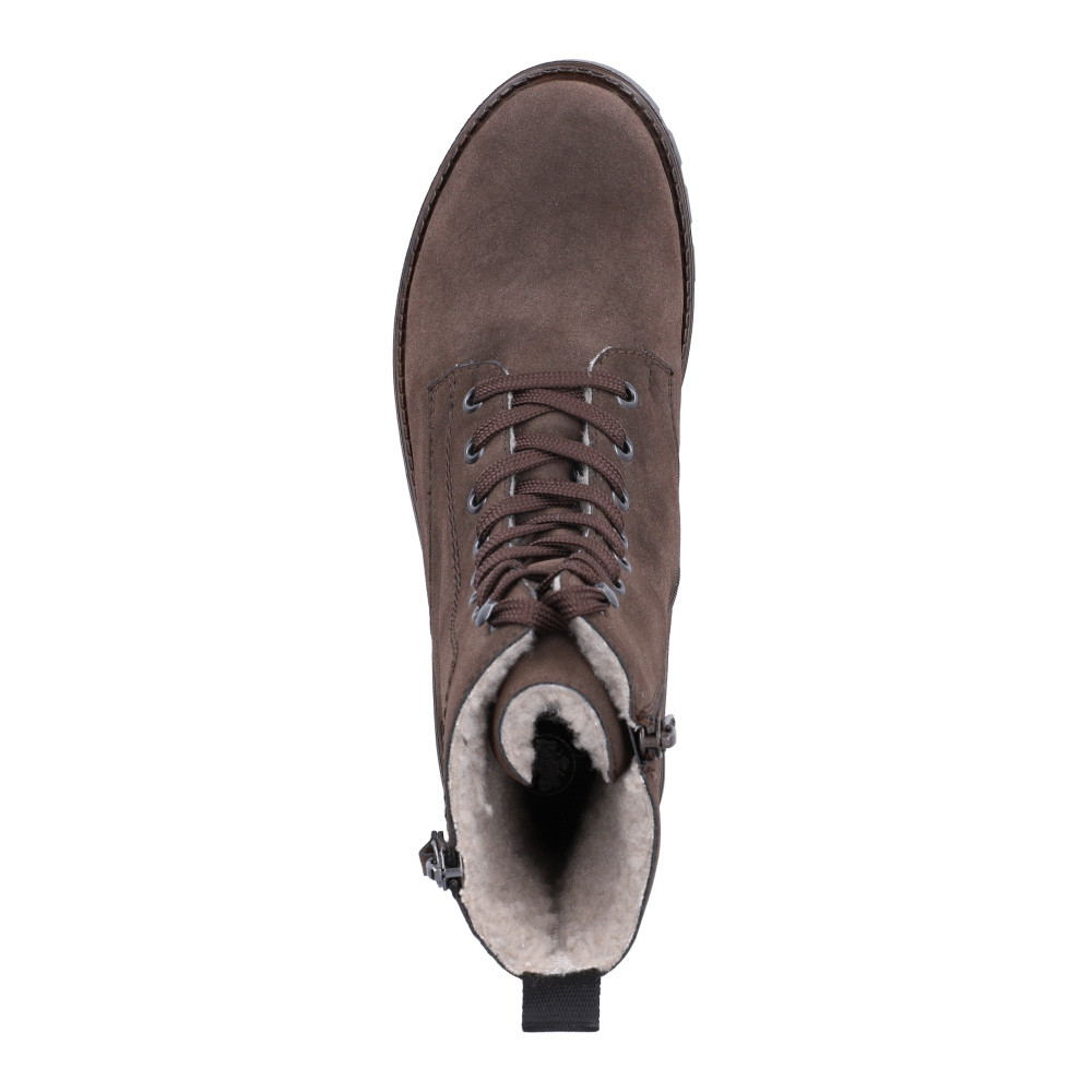 detail Dámská kotníková obuv RIEKER 73210-25   BROWN   H/W6